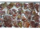 Lot de spécimens de calcédoines et quartz - Ouarzazatte - Maroc
