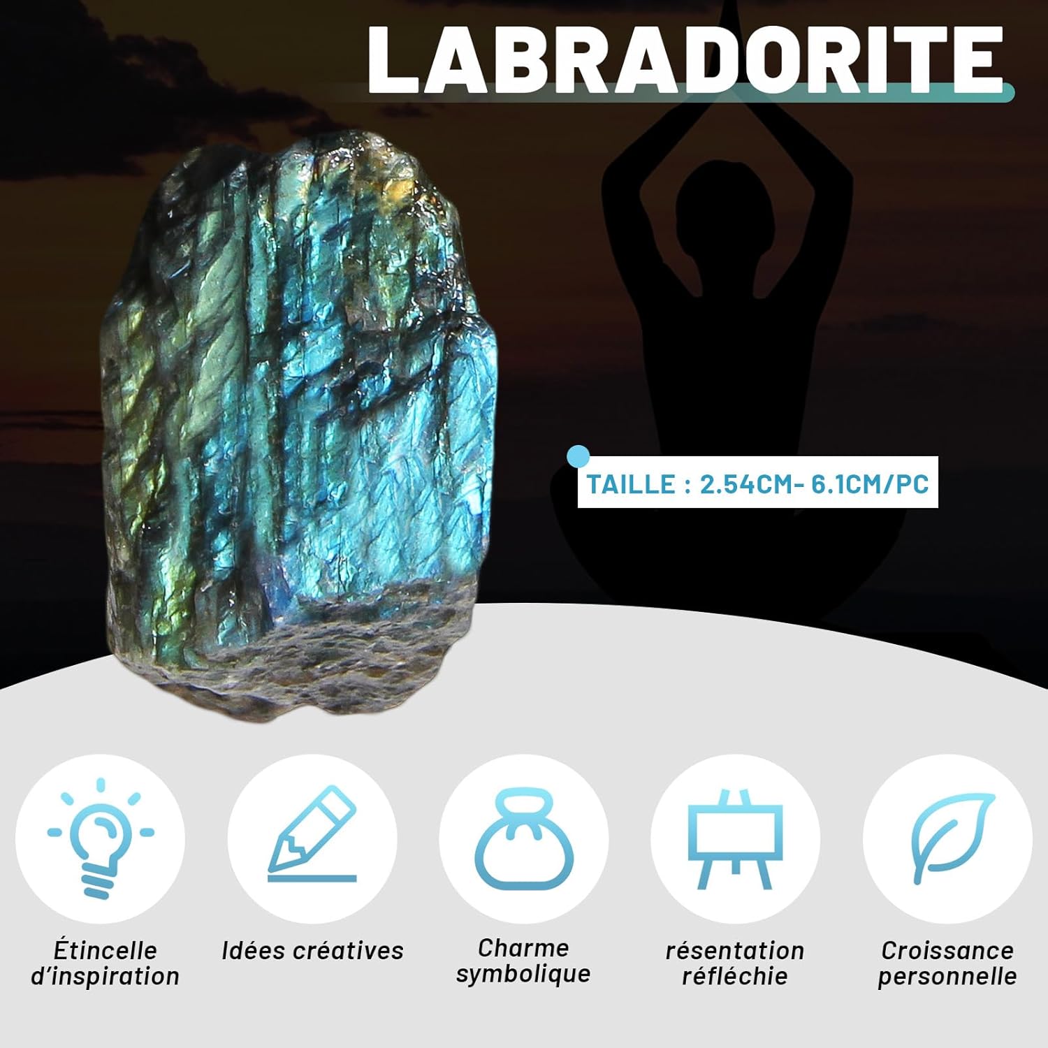 Labradorite sélectionnée par Oriane Vasseur