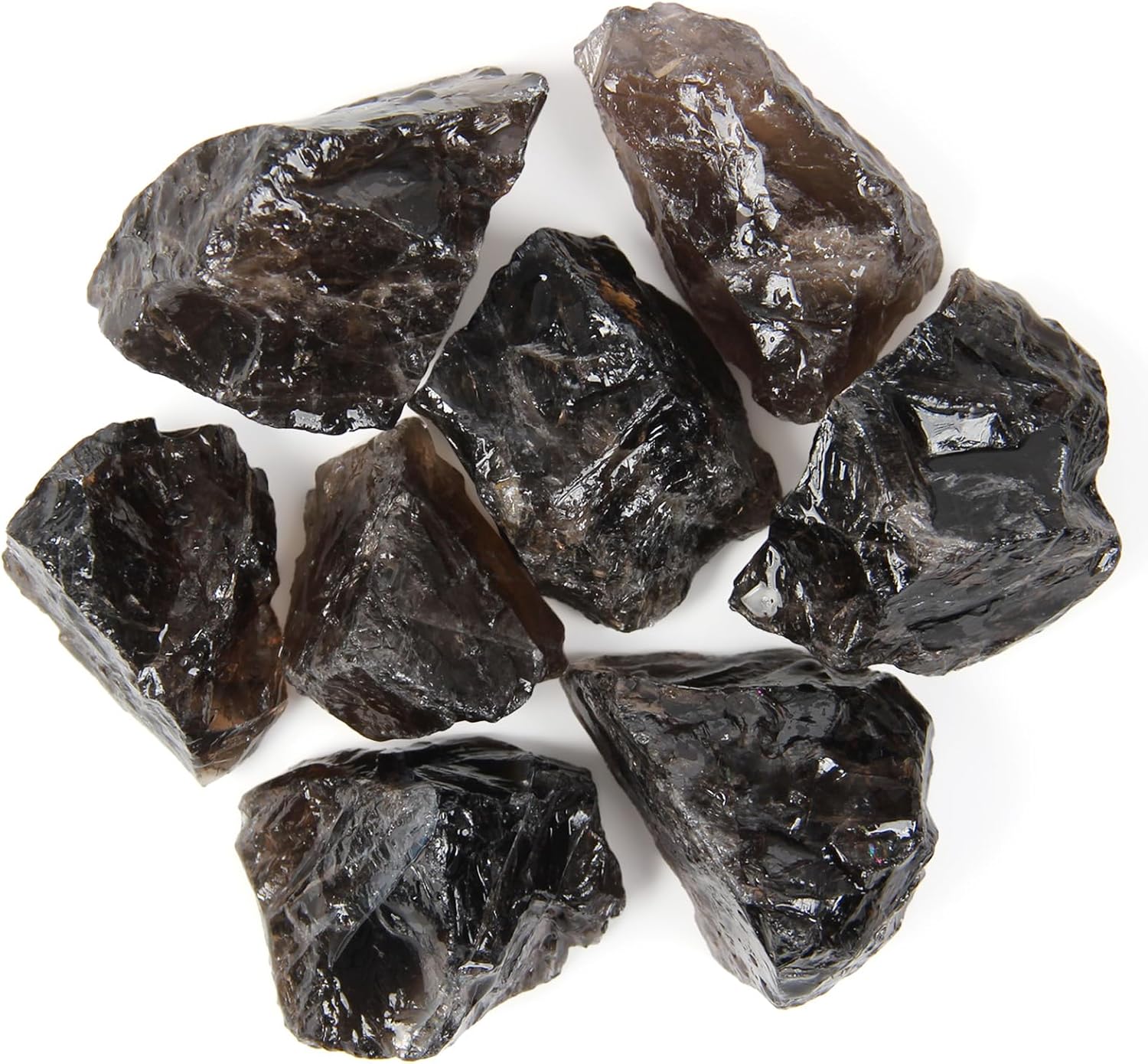 Quartz fumé — pierre naturelle